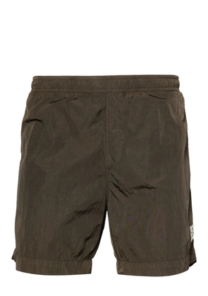 C.P. Company logo-patch swim shorts - Green