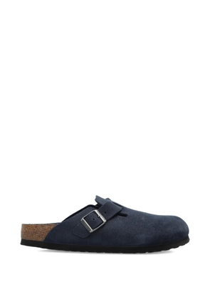 Birkenstock Boston buckle-strap mules - Blue