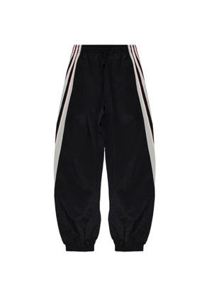 adidas Originals drawstring striped trousers - Black