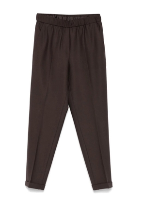 Antonelli Rosalba elasticated cuffed trousers - Brown