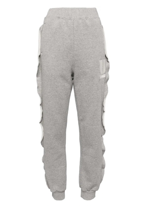 Undercover Frayed-detailing pants - Grey