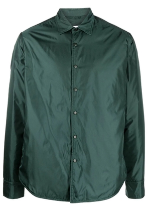 ASPESI padded long-sleeve shirt jacket - Green