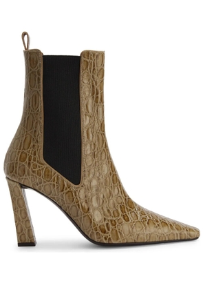 Giuseppe Zanotti 90mm Janiee Beatles chelsea boots - Neutrals