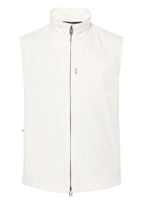 Brioni padded water-repellent gilet - White