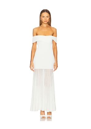 Line & Dot Rowan Sweater Dress in White. Size L. Also in M, S, XS.