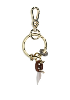 Benedetta Bruzziches Chatelaine petite charm keyring - Gold