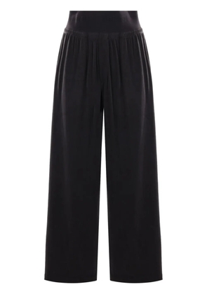 ALAINPAUL logo-waistband trousers - Black