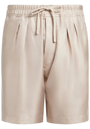 TOM FORD silk shorts - Neutrals