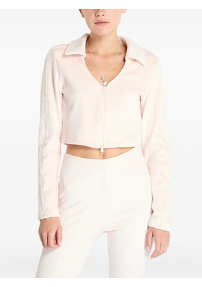 adidas zip-up sweatshirt - Neutrals