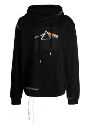 Mostly Heard Rarely Seen 8-Bit graphic-print cotton hoodie - Black