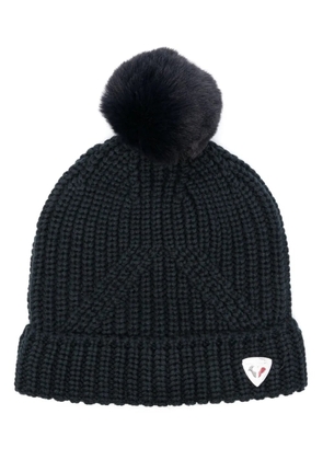 Rossignol Tara pompom-detail beanie - Blue