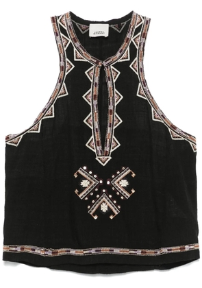 ISABEL MARANT Zahara top - Black