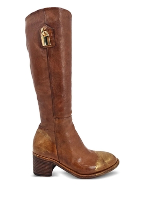 Madison.Maison 50mm knee-high boots - Brown