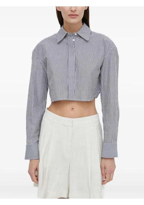 Day Birger Et Mikkelsen striped cropped shirt - Blue