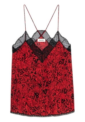 Zadig&Voltaire Christy blouse - Red