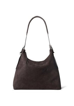 LEMAIRE suede shoulder bag - Brown