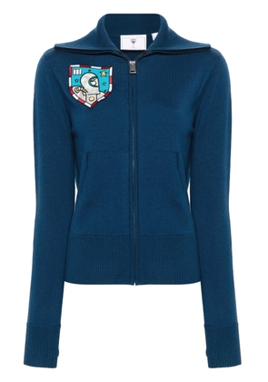 Rossignol x JCC Galina zip-up cardigan - Blue