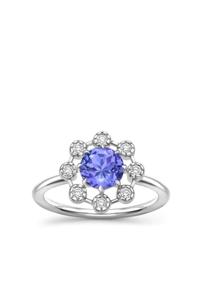 Dinny Hall 14K white gold Celandine tanzanite and diamond ring - Silver