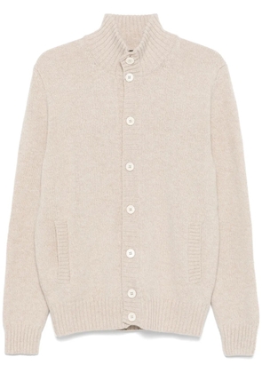 Zanone wool cardigan - Neutrals