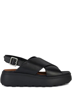 Geox Spherica EC4.1 S platform sandals - Black