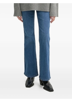 Gestuz logo-patch jeans - Blue