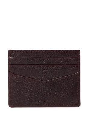 LEMAIRE logo-detail card holder - Purple