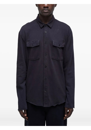 Osklen Army pockets long-sleeved shirt - Blue