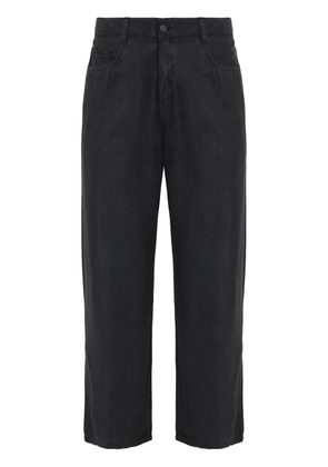Osklen lyocell straight-leg trousers - Black