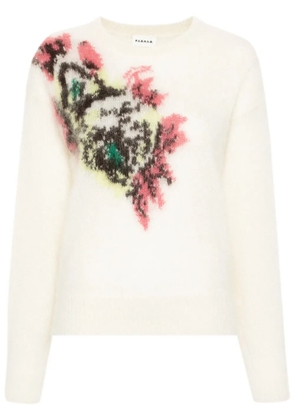 P.A.R.O.S.H. Lycoris brushed-knit jumper - Neutrals