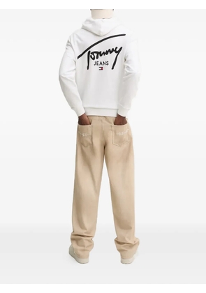 NAKED WOLFE Signature baggy jeans - White