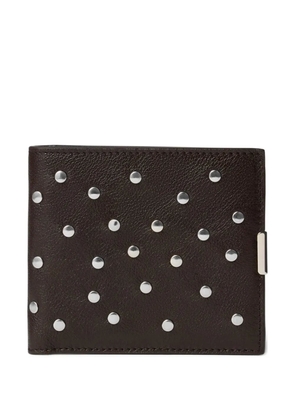 LEMAIRE studded bi-fold wallet - Brown
