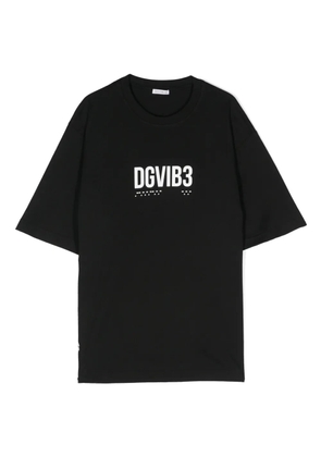 Dolce & Gabbana DGVIB3 DGVIB3 print cotton T-shirt - Black