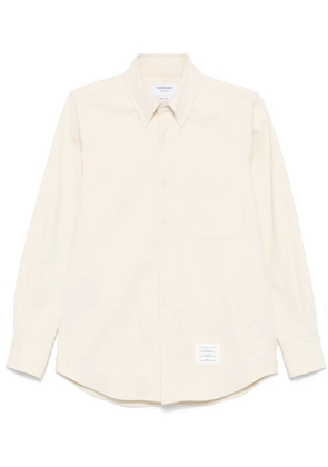 Thom Browne RWB-stripe denim shirt - Neutrals