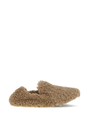 Le Monde Beryl shearling loafers - Neutrals