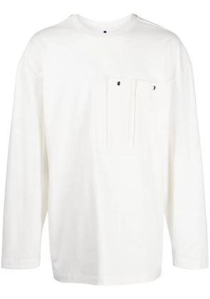 OAMC logo-patch sweatshirt - White