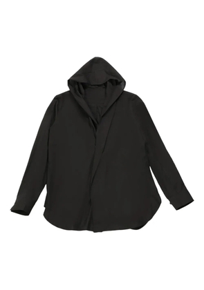 Yohji Yamamoto cotton hoodie - Black