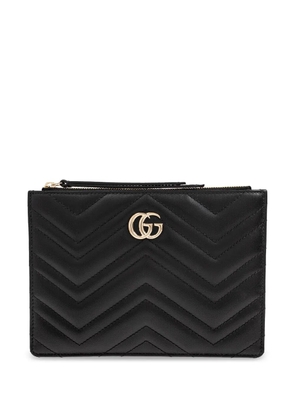 Gucci large GG Marmont clutch bag - Black