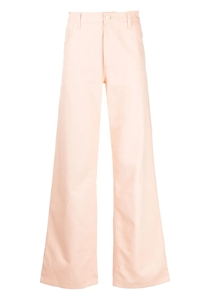 Raf Simons straight-leg cotton jeans - Pink