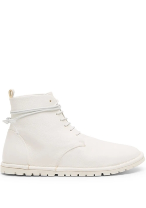 Marsèll Sancrispa lace-up leather boots - White