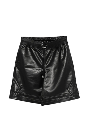 Nike drawstring textured shorts - Black