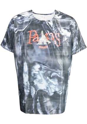 Doublet graphic-print cotton T-shirt - Black