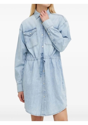 G-Star RAW drawstring mini shirt dress - Blue