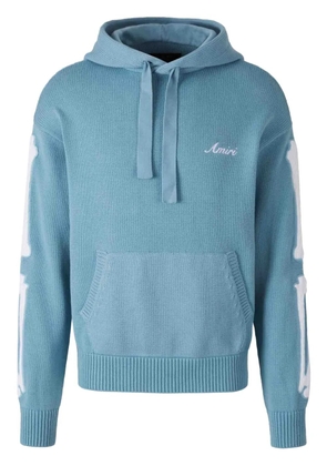 AMIRI Bones hoodie - Blue