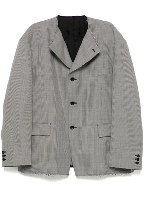 Black Comme Des Garçons single-breasted blazer