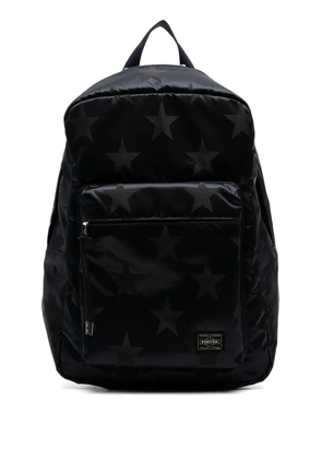 Porter-Yoshida & Co. logo-patch backpack - Blue