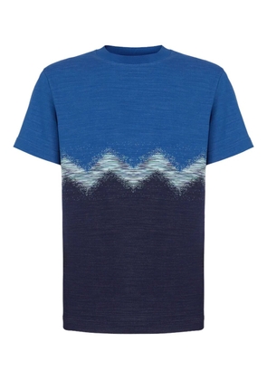 Missoni zigzag-print T-shirt - Blue