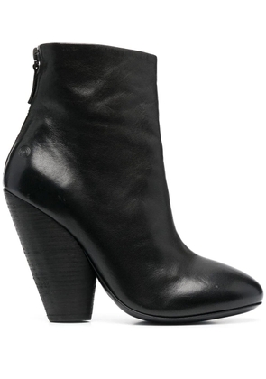 Marsèll 120mm leather ankle boots - Black