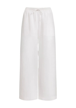 12 STOREEZ drawstring trousers - White