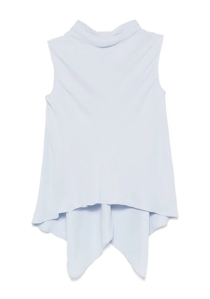 Karl Lagerfeld sleeveless blouse - Blue