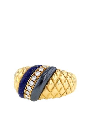 Van Cleef & Arpels Pre-Owned 1970s yellow gold mult-isone ring